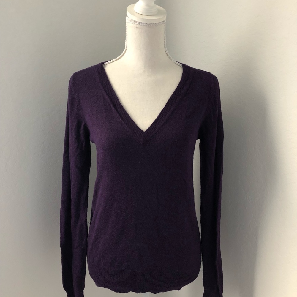 V-Neck Pullover Sweater